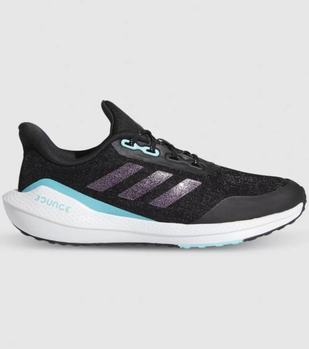 Store Adidas Eq21 Run (Gs) Kids Core Black Shock Pink Pulse Aqua