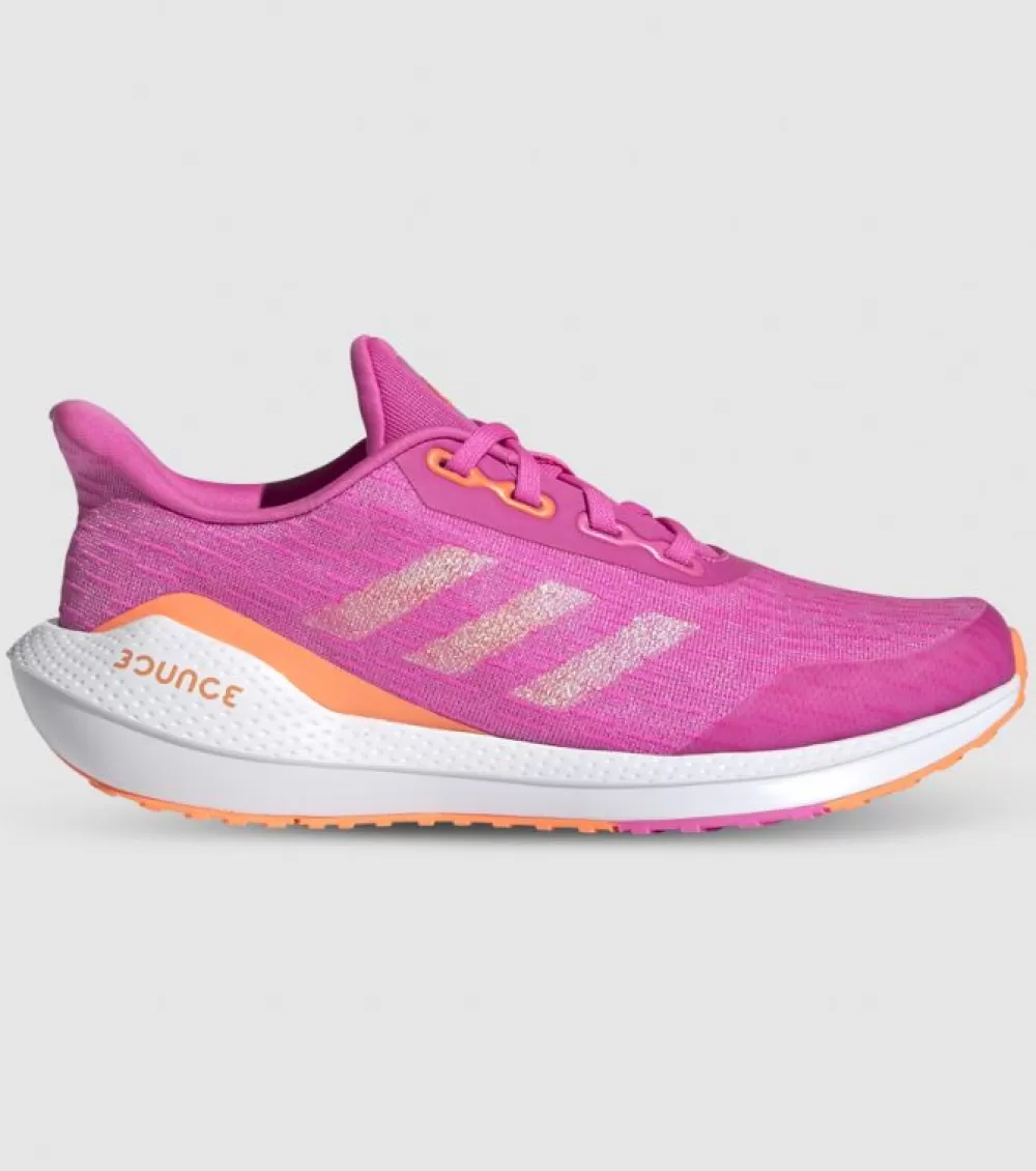 Outlet Adidas Eq Run (Gs) Kids Pink Orange Cloud White