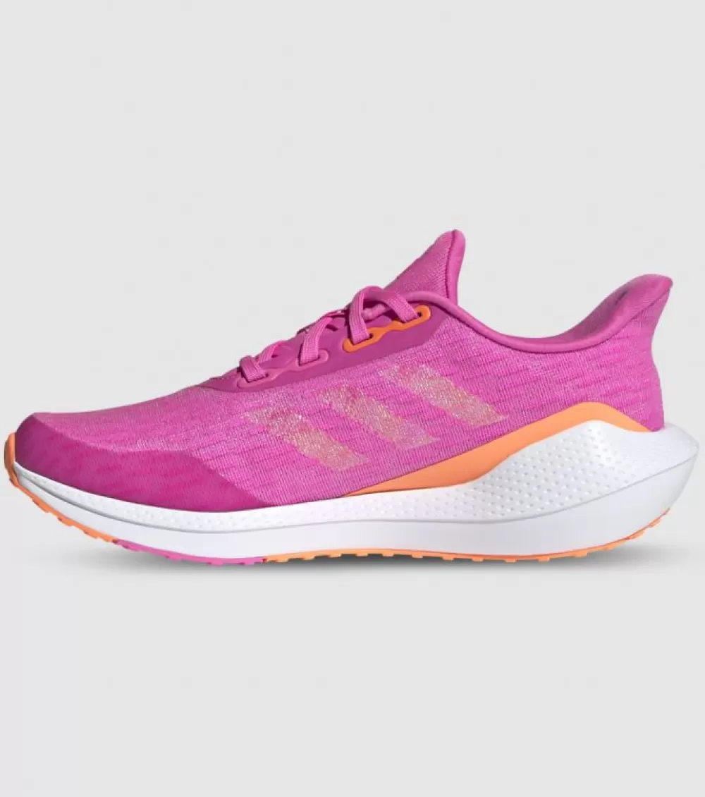 Outlet Adidas Eq Run (Gs) Kids Pink Orange Cloud White