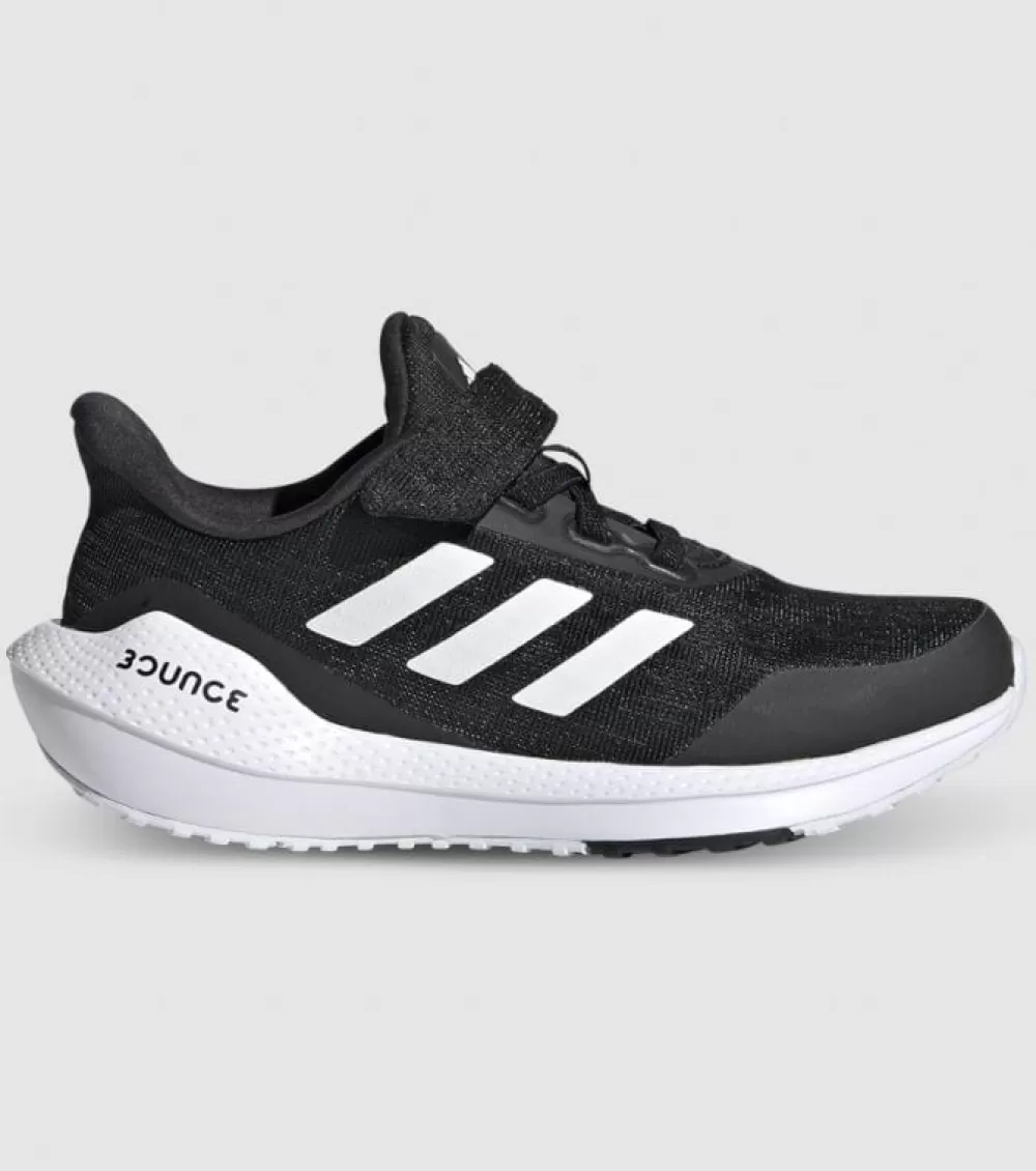 Shop Adidas Eq Run (Ps) Kids Core Black Cloud White