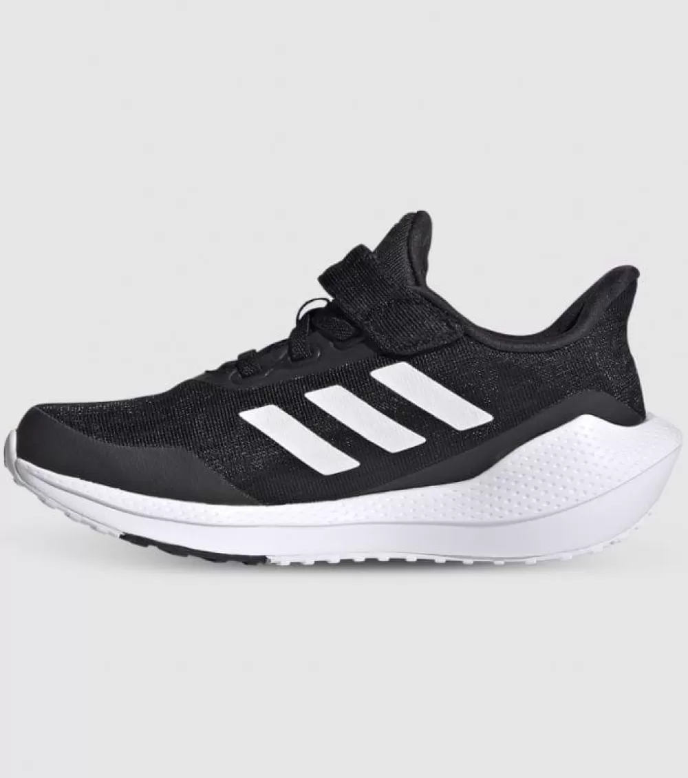 Shop Adidas Eq Run (Ps) Kids Core Black Cloud White