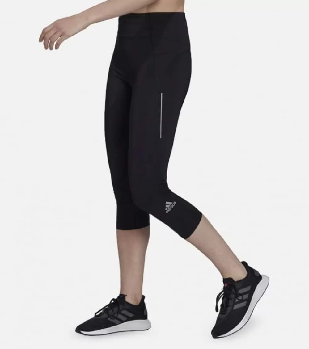 Sale Adidas Own The Run 3/4 Tight Womens Black