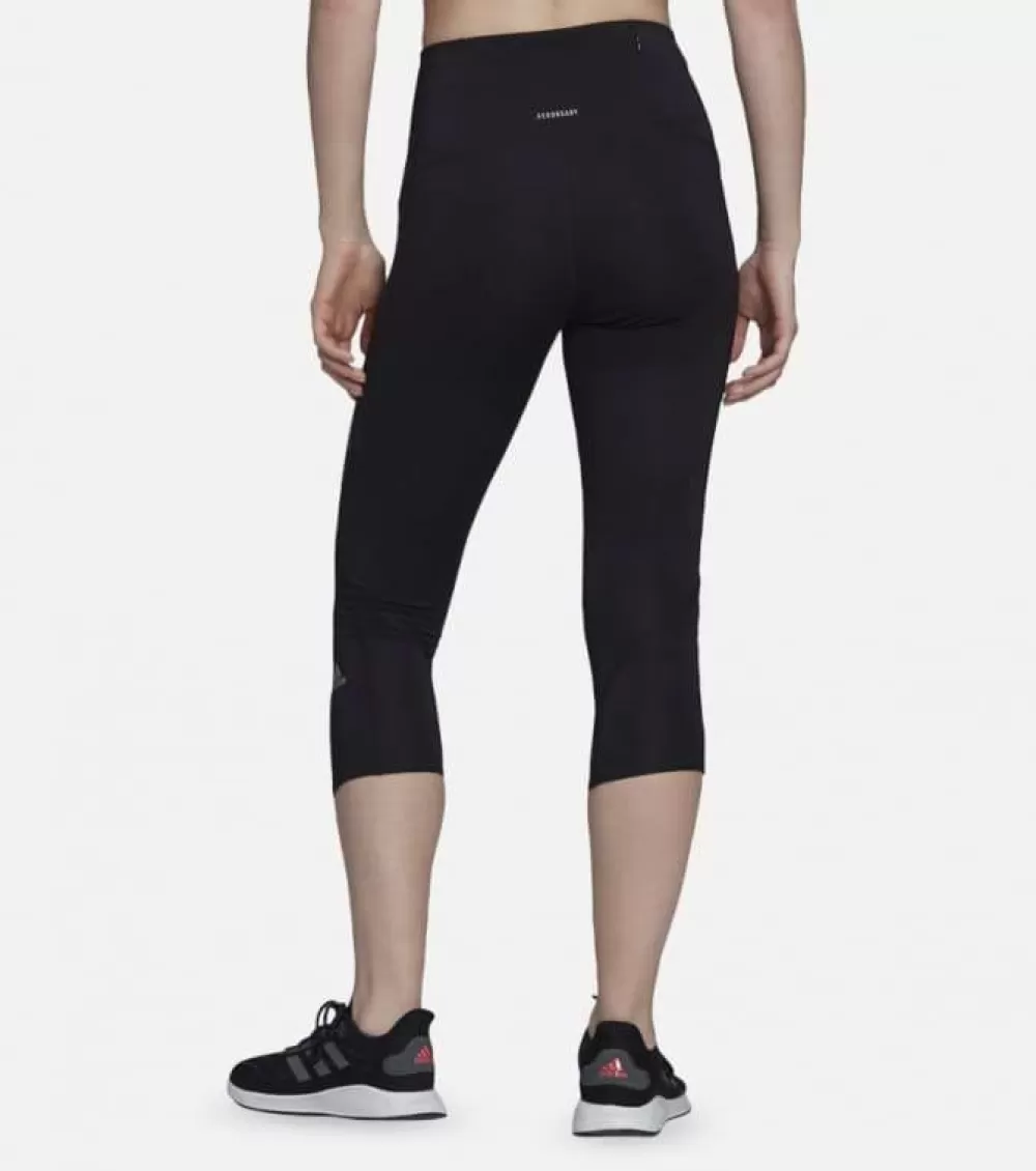 Sale Adidas Own The Run 3/4 Tight Womens Black