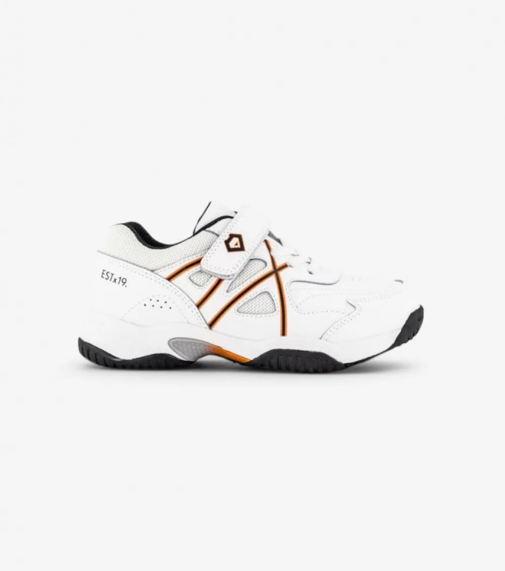 Clearance Alpha Rocco 3 Athletics (Ps) Kids White Orange