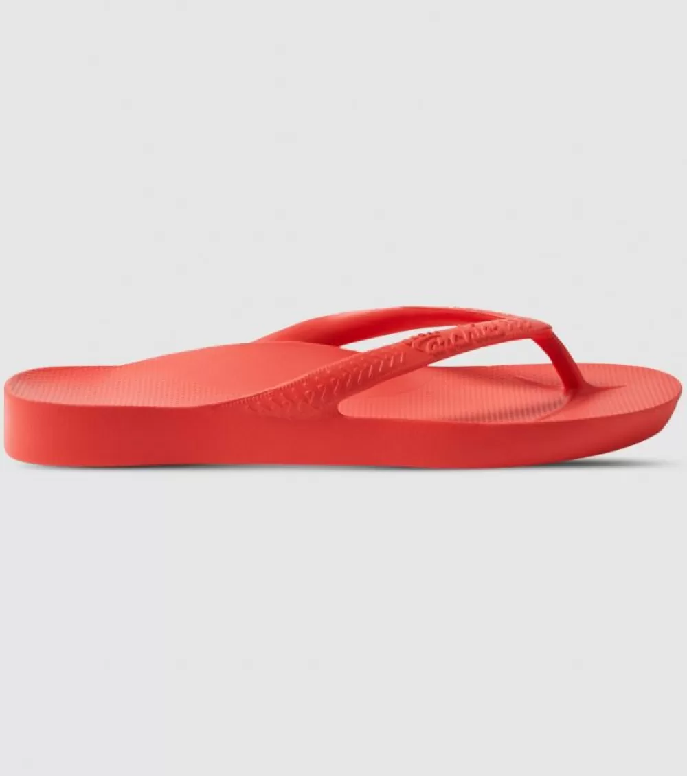 Online Archies Arch Support Kids Thong Coral