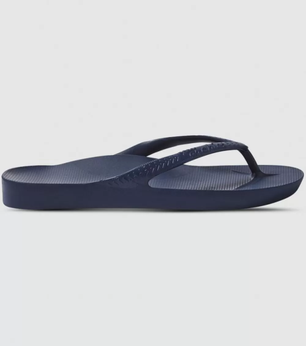 Cheap Archies Arch Support Unisex Thong Navy