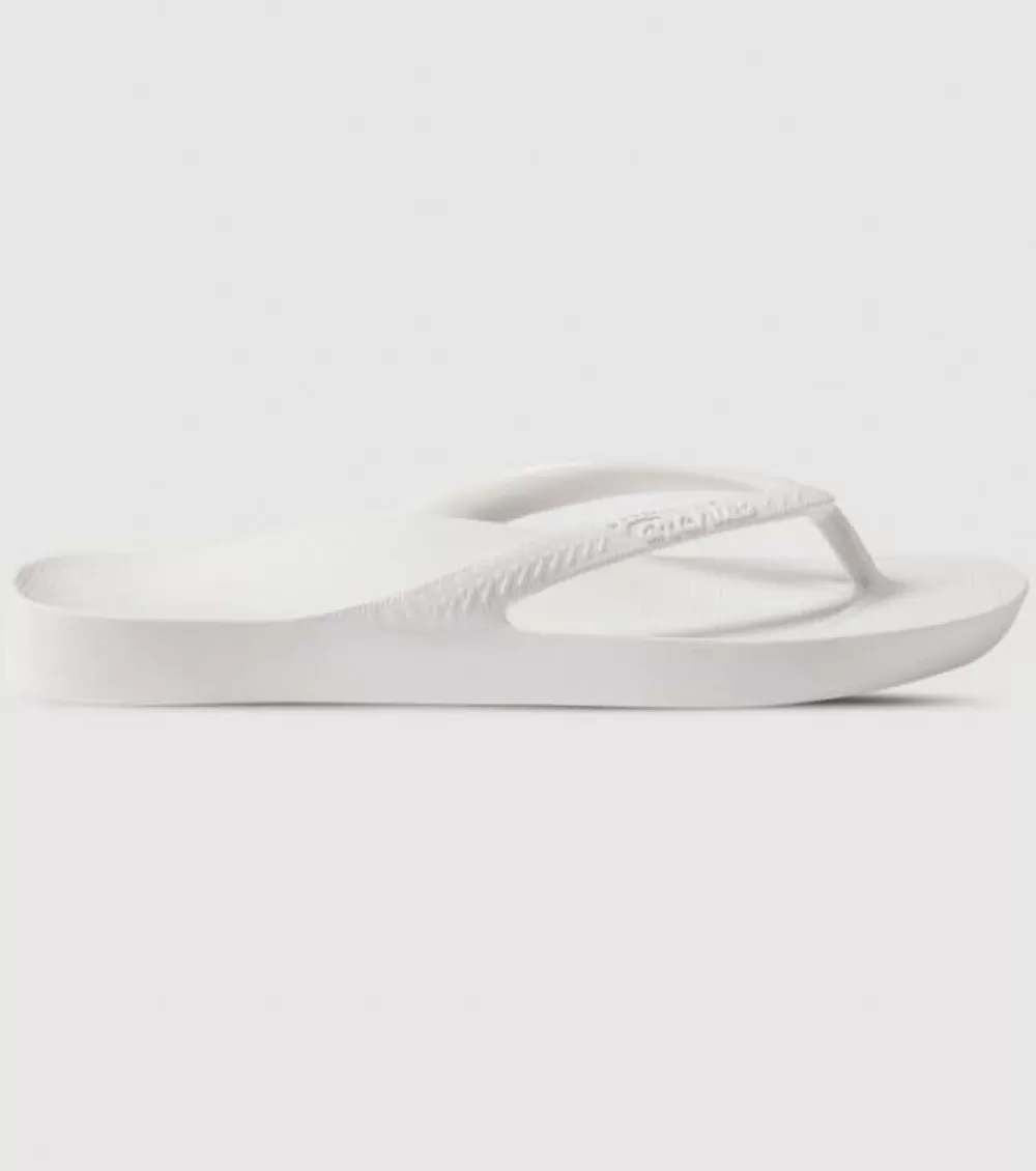 Flash Sale Archies Arch Support Unisex Thong White