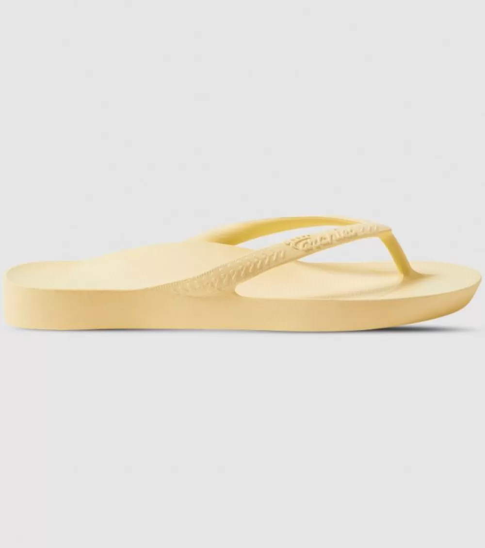 Hot Archies Arch Support Unisex Thong Lemon