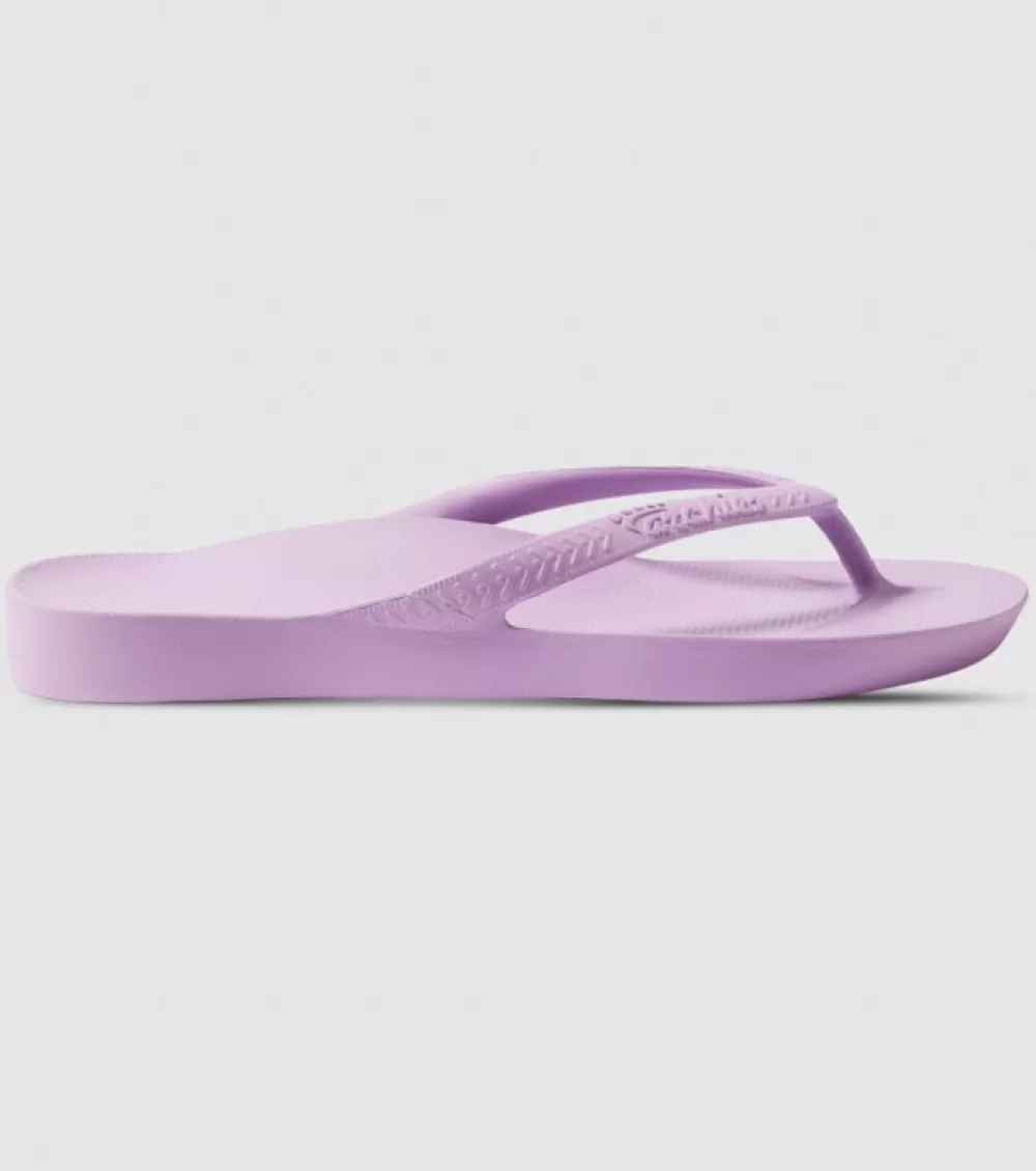 Shop Archies Arch Support Unisex Thong Lilac