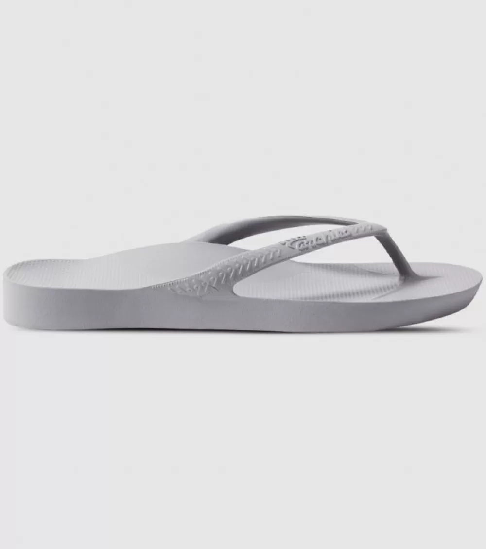 Clearance Archies Arch Support Unisex Thong Grey