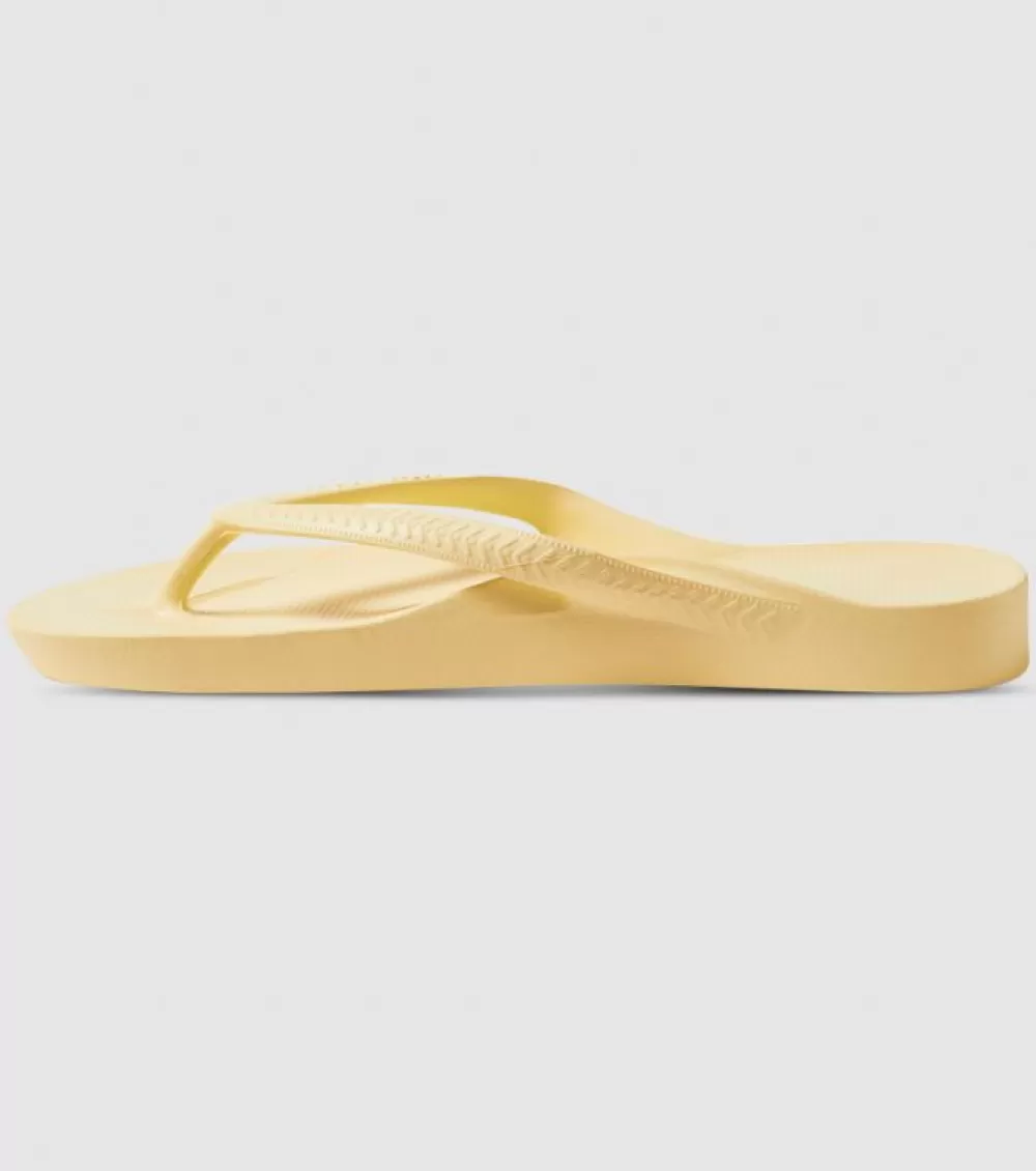 Hot Archies Arch Support Unisex Thong Lemon