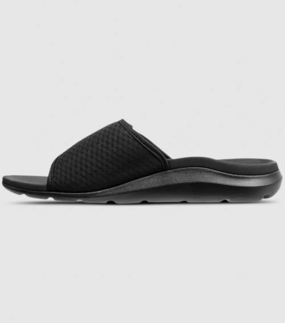 Fashion Ascent Groove Slider Mens Black