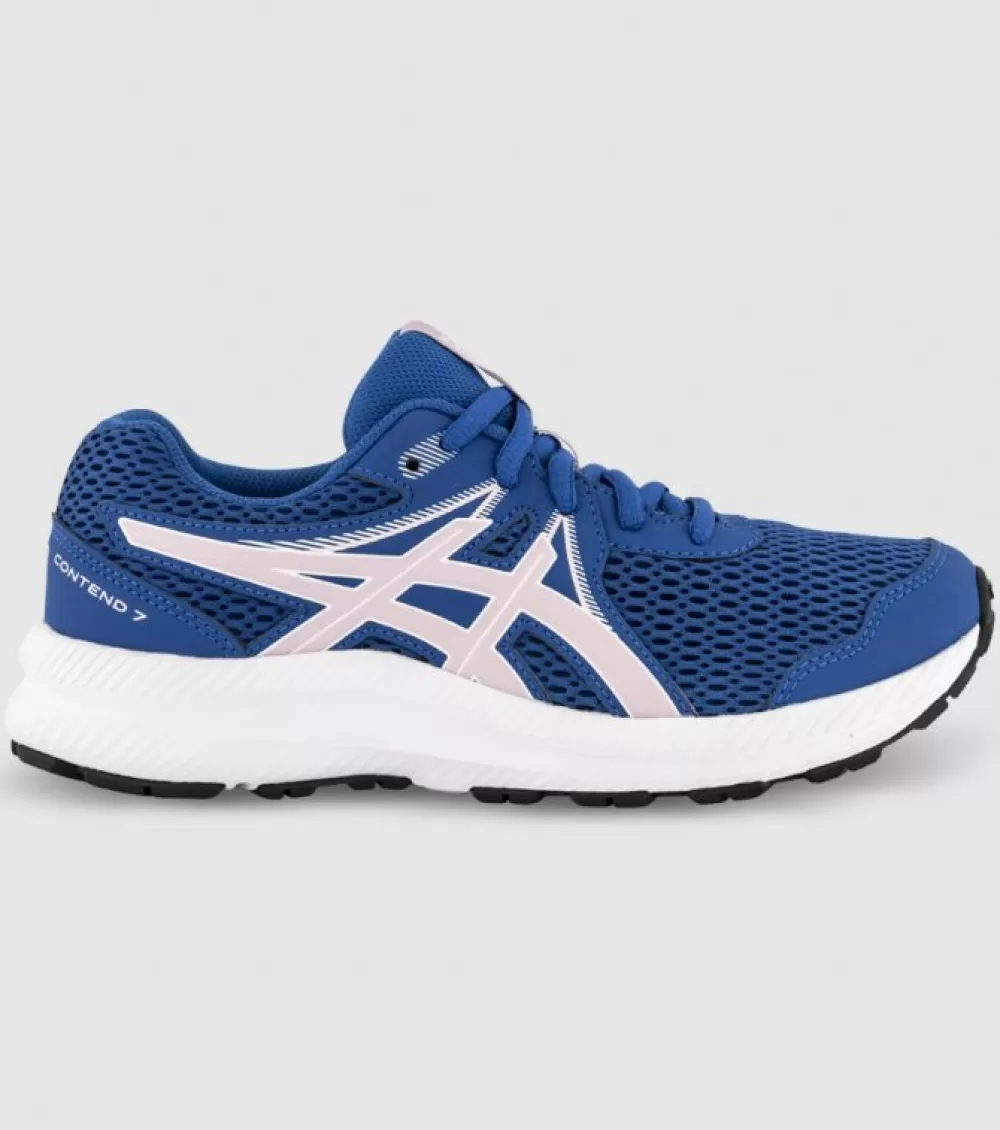 Discount Asics Contend 7 (Gs) Kids Lake Drive Barely Rose