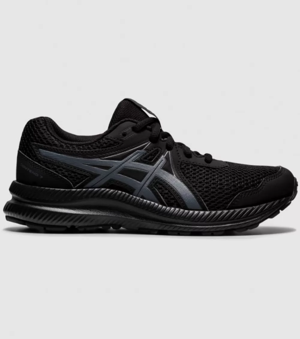 Online Asics Contend 7 (Gs) Kids Black Carrier Grey