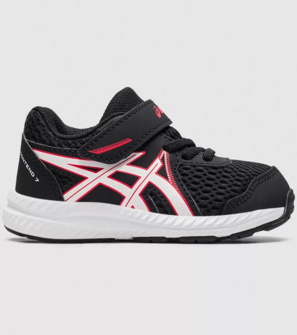 Flash Sale Asics Contend 7 (Td) Kids Black Electric Red