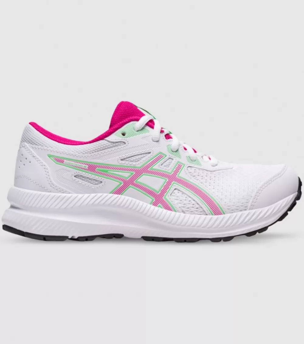 Flash Sale Asics Contend 8 (Gs) Kids White Pink Rave