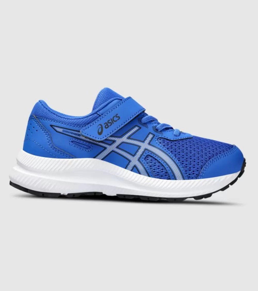 Online Asics Contend 8 (Ps) Kids Illusion Blue Pure Silver