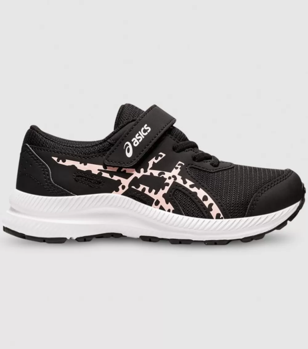 Sale Asics Contend 8 (Ps) Kids Black Frosted Rose