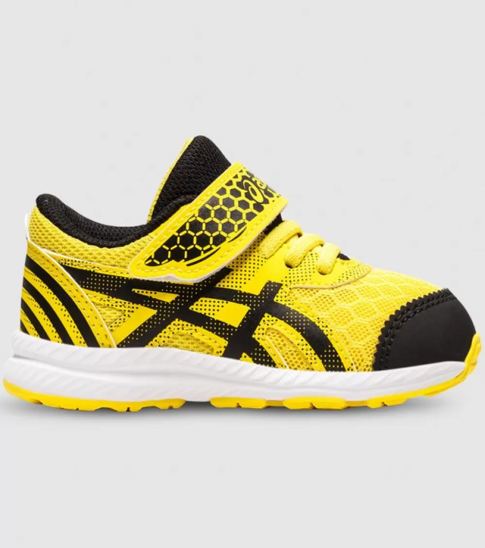 Outlet Asics Contend 8 School Yard (Td) Kids Vibrant Yellow Black