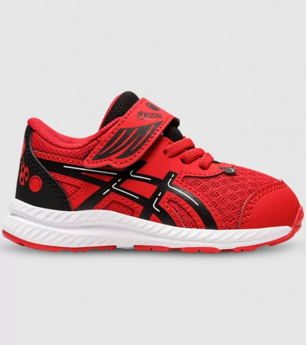 Hot Asics Contend 8 School Yard (Td) Kids Classic Red Black