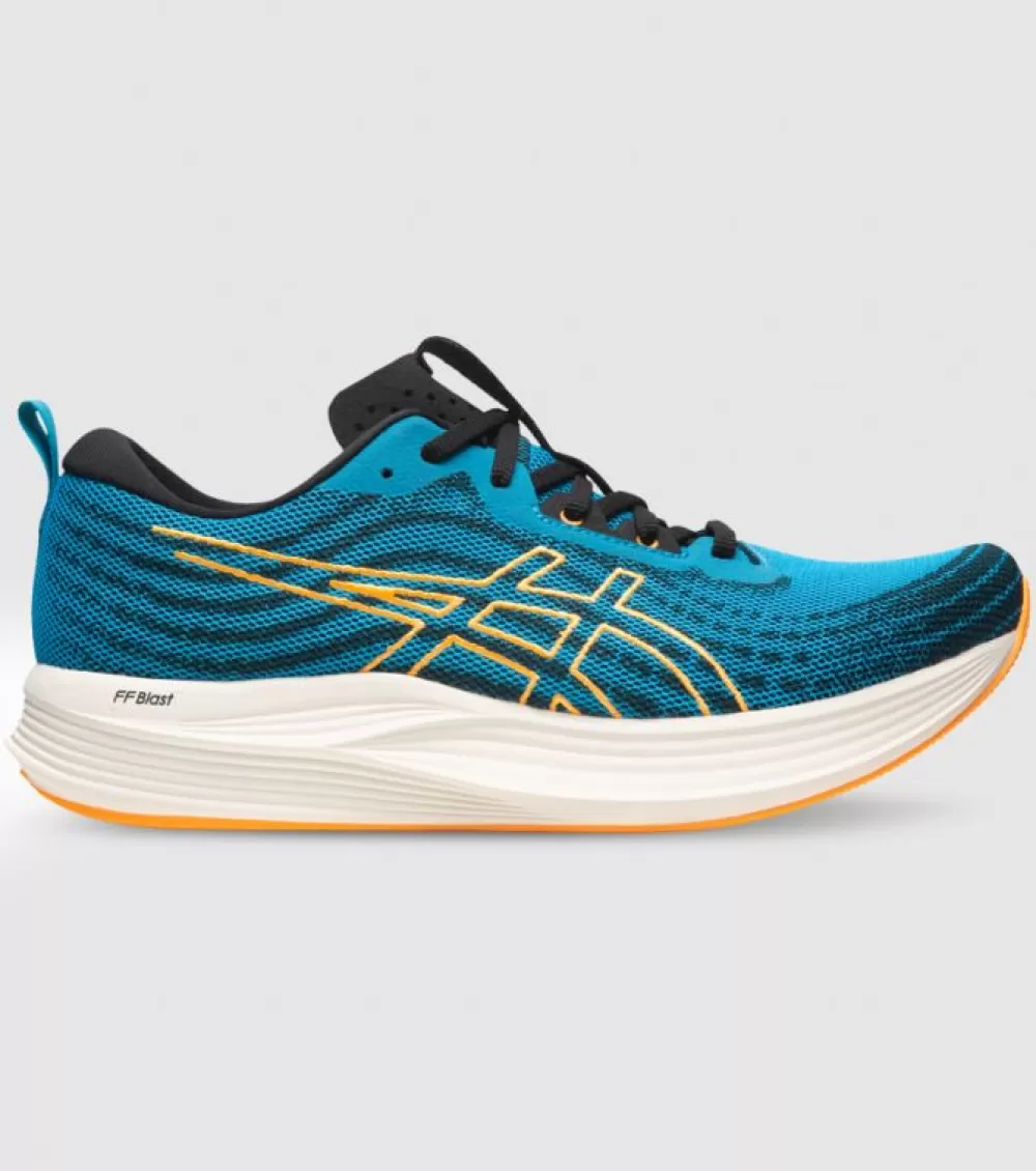 Shop Asics Evoride Speed Mens Island Blue Orange Pop