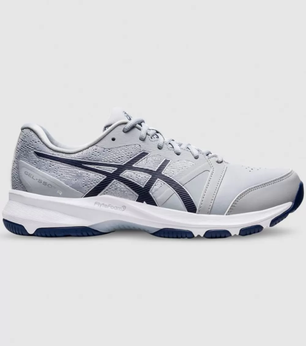 Discount Asics Gel-550Tr (2E Wide) Mens Piedmont Grey Deep Ocean