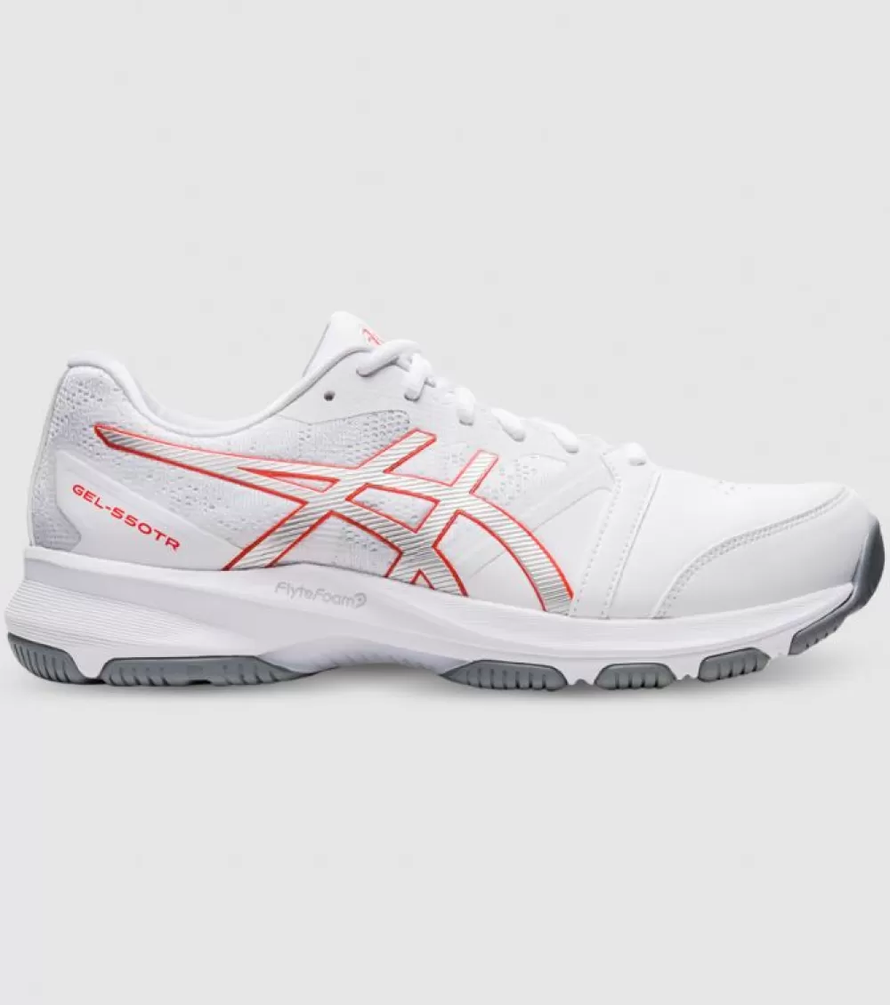 Hot Asics Gel-550Tr (2E Wide) Mens White Cherry Tomato