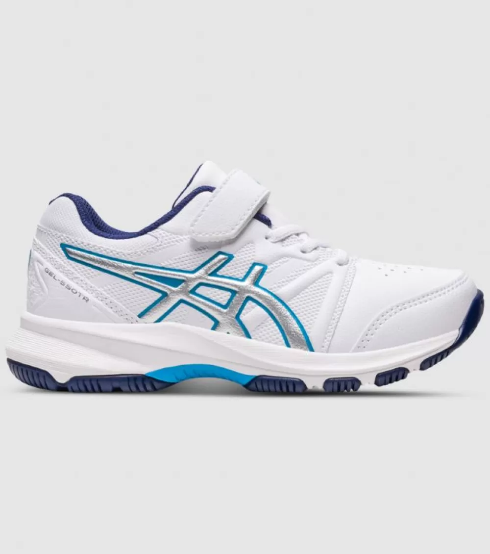 Fashion Asics Gel-550Tr (Ps) Kids White Island Blue