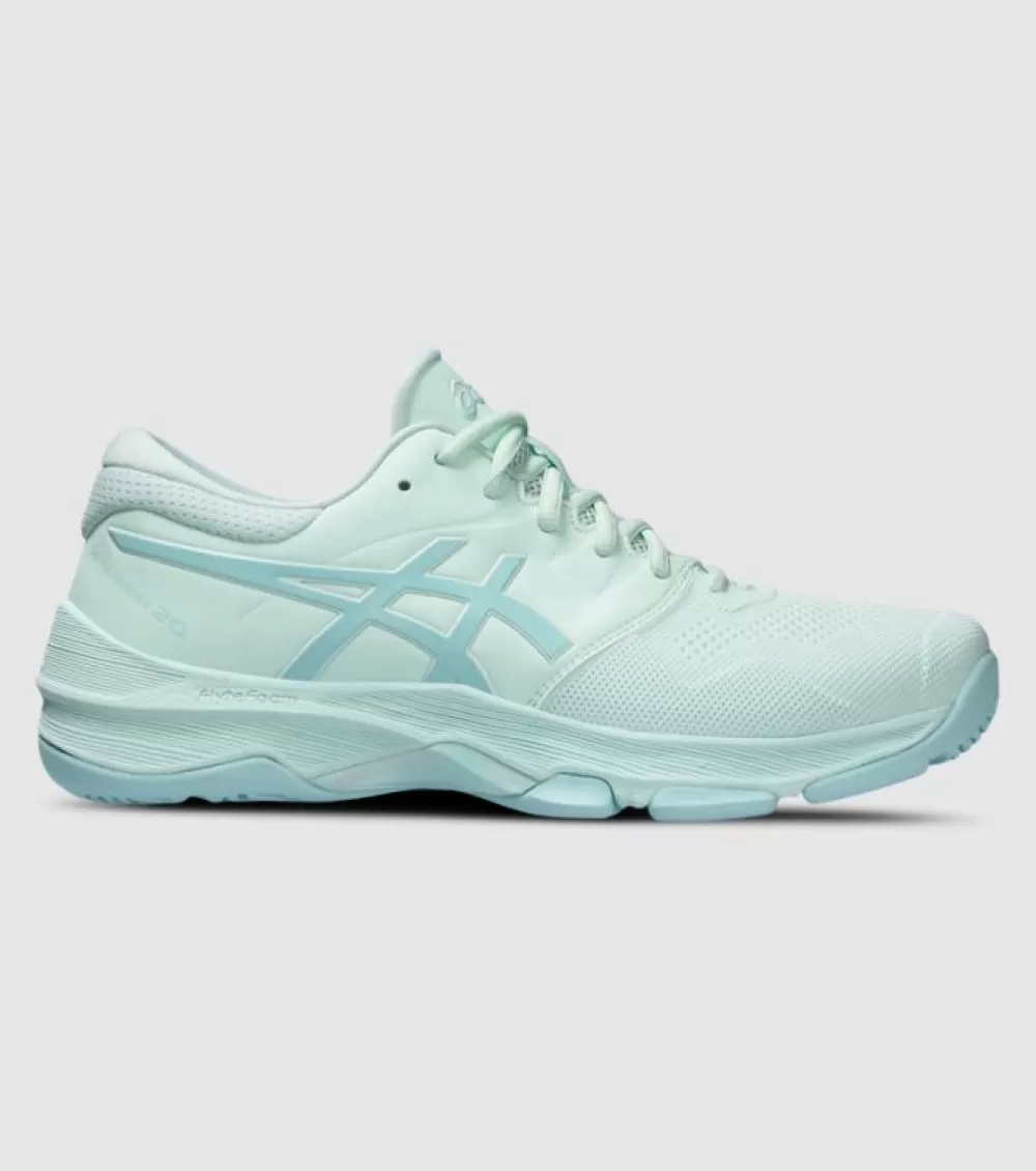 Best Sale Asics Gel Netburner 20 (D Wide) Womens Soothing Sea Aquamarine