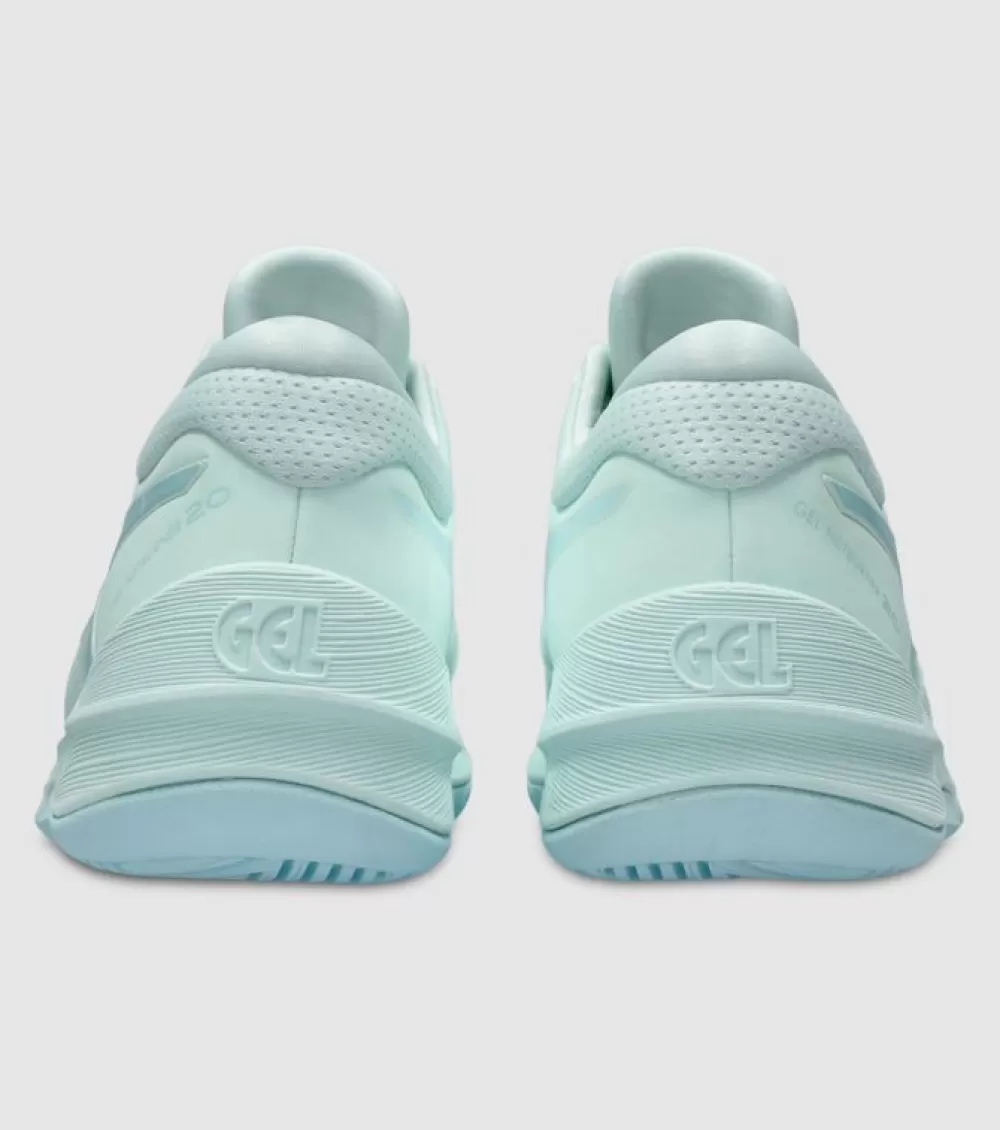 Best Sale Asics Gel Netburner 20 (D Wide) Womens Soothing Sea Aquamarine