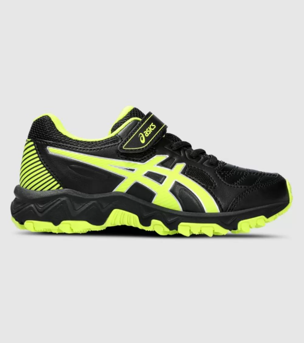 Cheap Asics Gel Trigger 12 Tx (Ps) Kids Black Safety Yellow