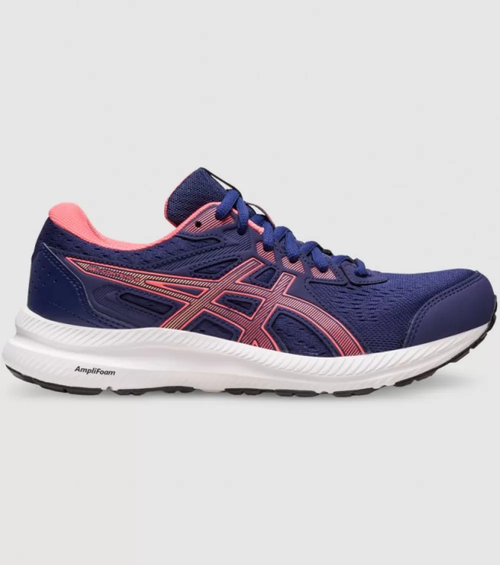 Shop Asics Gel-Contend 8 Womens Indigo Blue Papaya