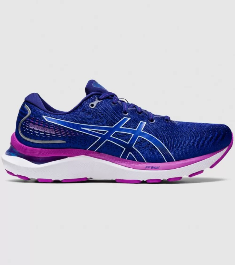 Flash Sale Asics Gel-Cumulus 24 (D Wide) Womens Dive Blue Soft Sky