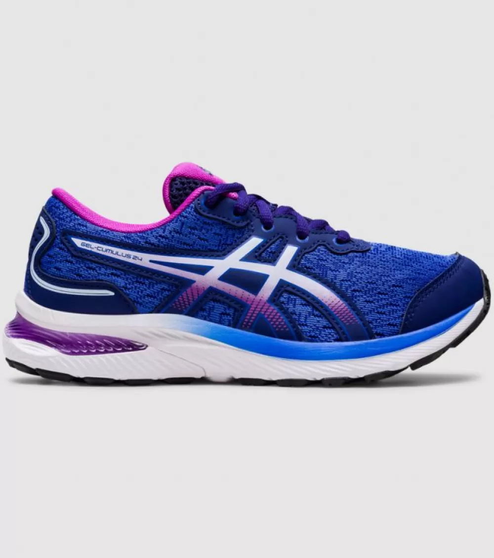 Hot Asics Gel-Cumulus 24 (Gs) Kids Dive Blue Soft Sky