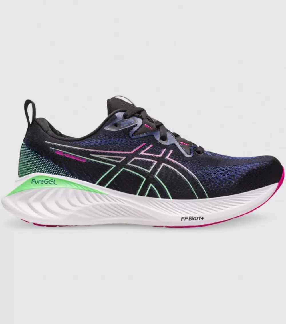 Best Asics Gel-Cumulus 25 Womens Black Pink Rave