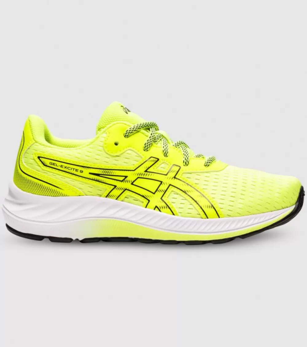 Shop Asics Gel-Excite 9 (Gs) Kids Safety Yellow Black