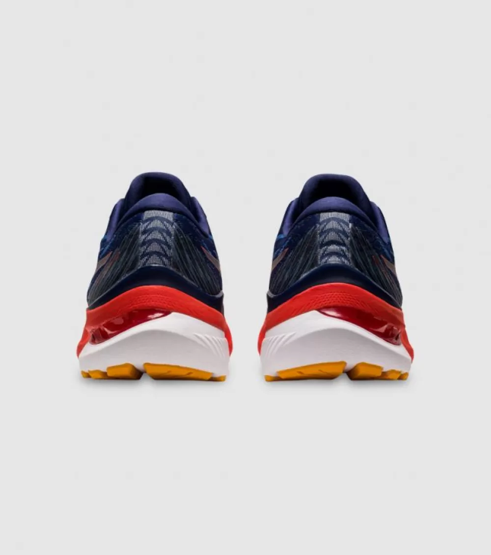 Best Asics Gel-Kayano 29 (2E Wide) Mens Deep Ocean Cherry Tomato