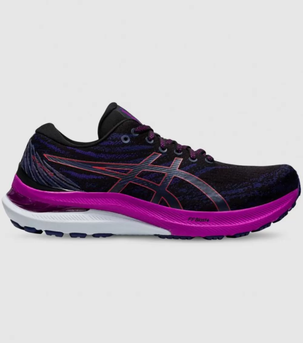 Outlet Asics Gel-Kayano 29 Womens Black Red Alert