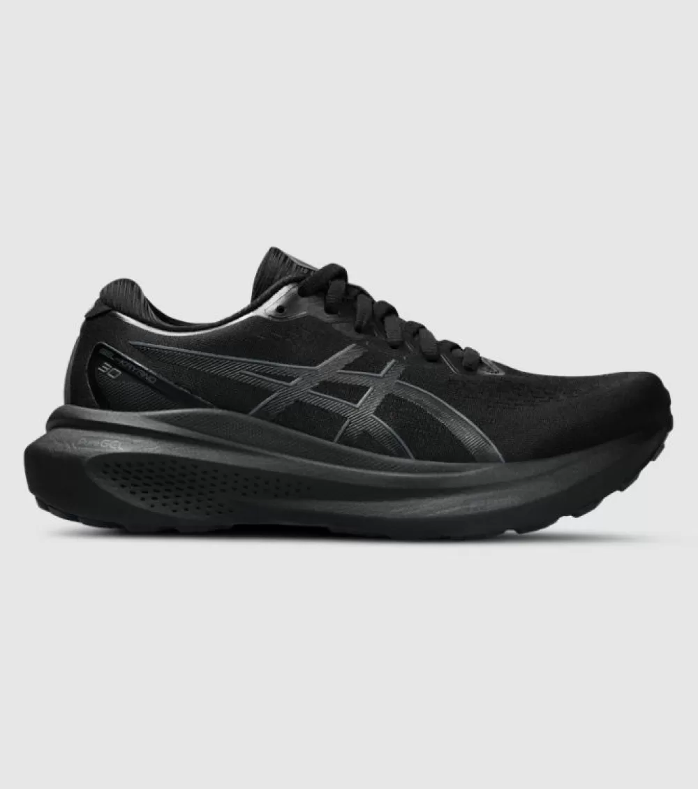 Sale Asics Gel-Kayano 30 (4E X-Wide) Mens Black Black