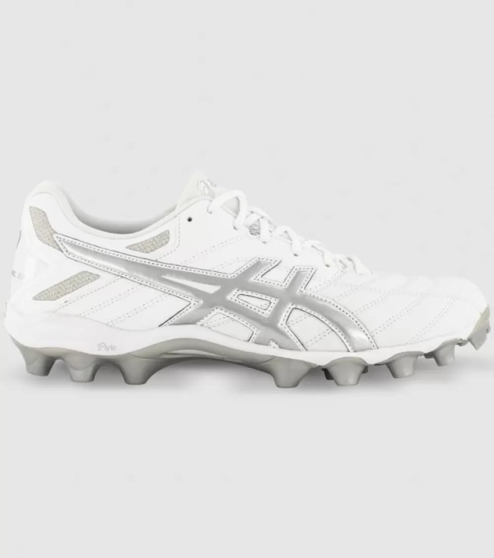 Clearance Asics Gel-Lethal 19 Mens Football Boots White Pure Silver