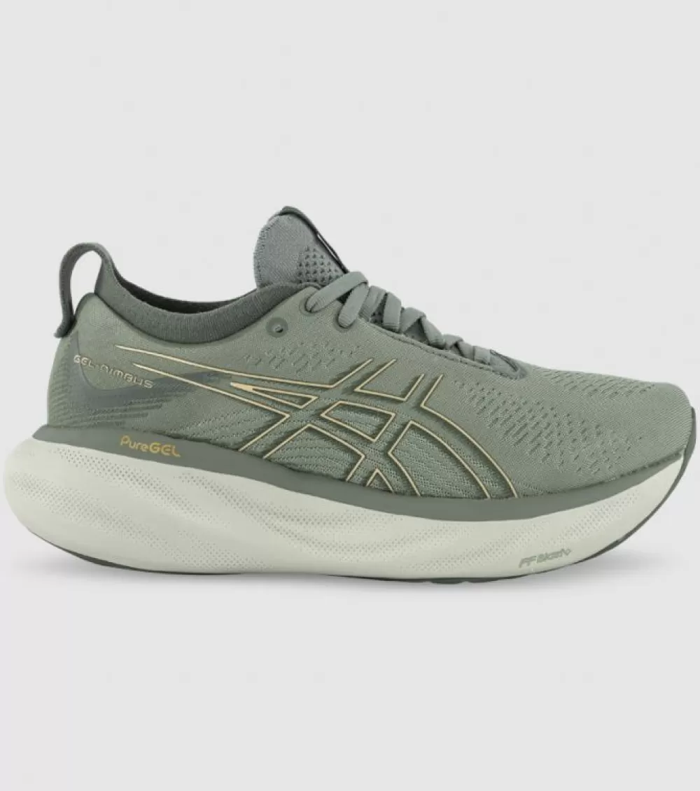 Fashion Asics Gel-Nimbus 25 Womens Slate Grey Champagne