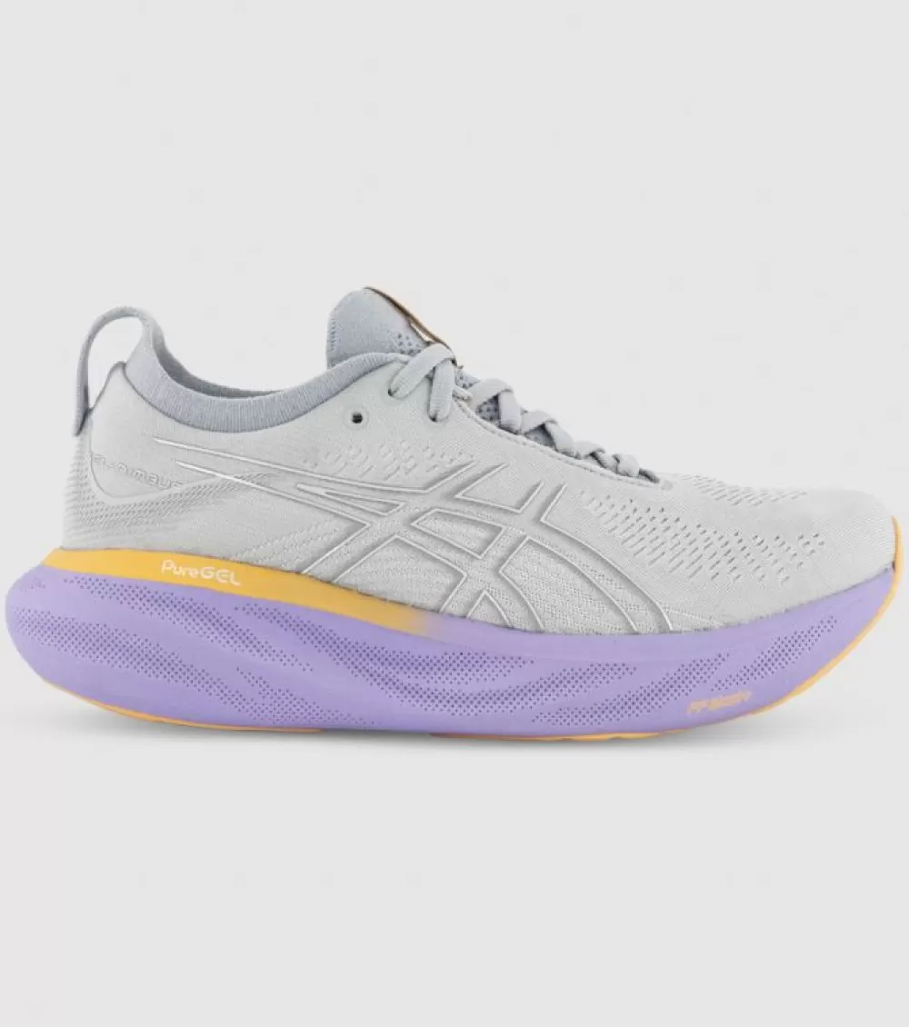 Online Asics Gel-Nimbus 25 Womens Piedmont Grey Pure Silver