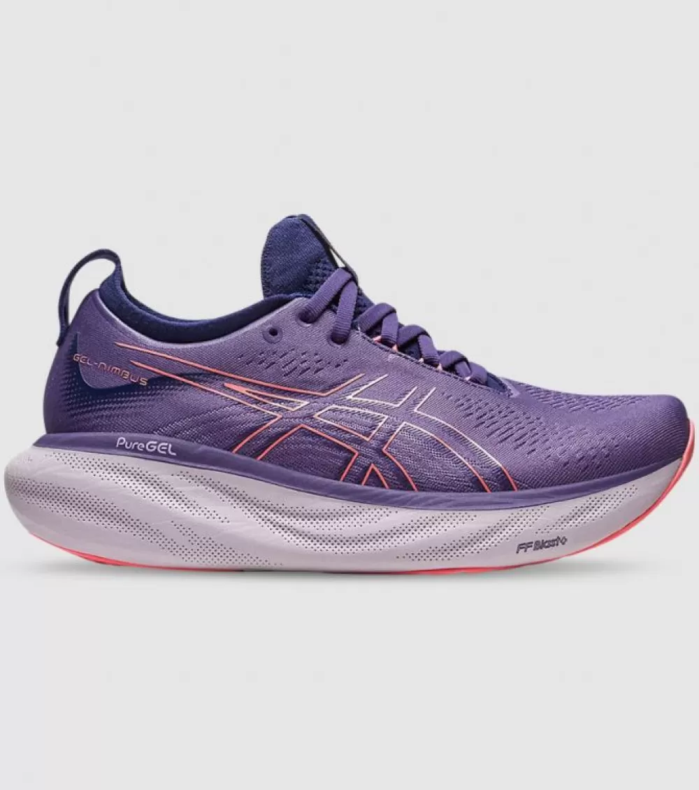 Fashion Asics Gel-Nimbus 25 Womens Dusty Purple Midnight