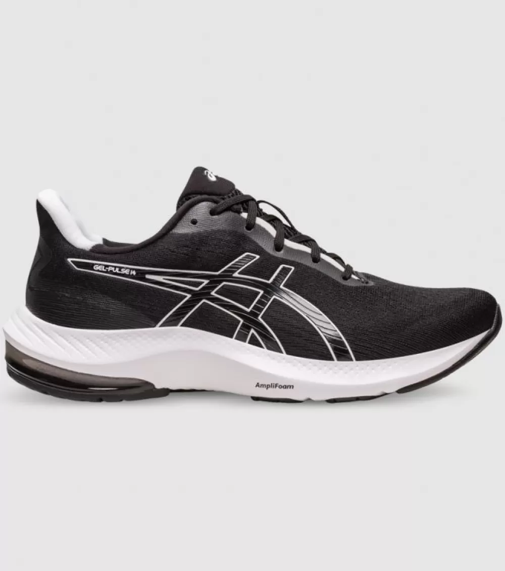 Shop Asics Gel-Pulse 14 (D Wide) Womens Black White