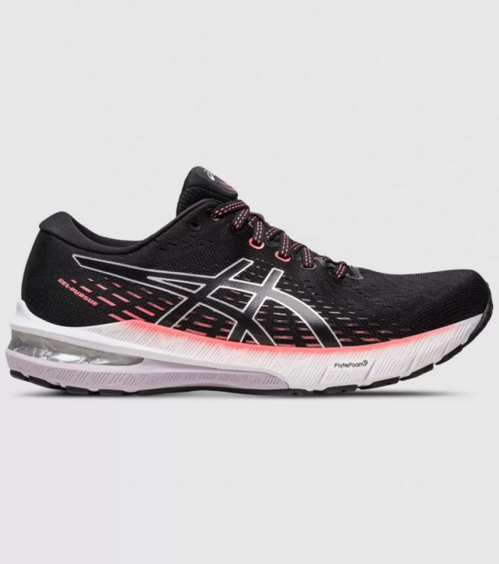 Online Asics Gel-Pursue 8 (D Wide) Womens Black Pure Silver