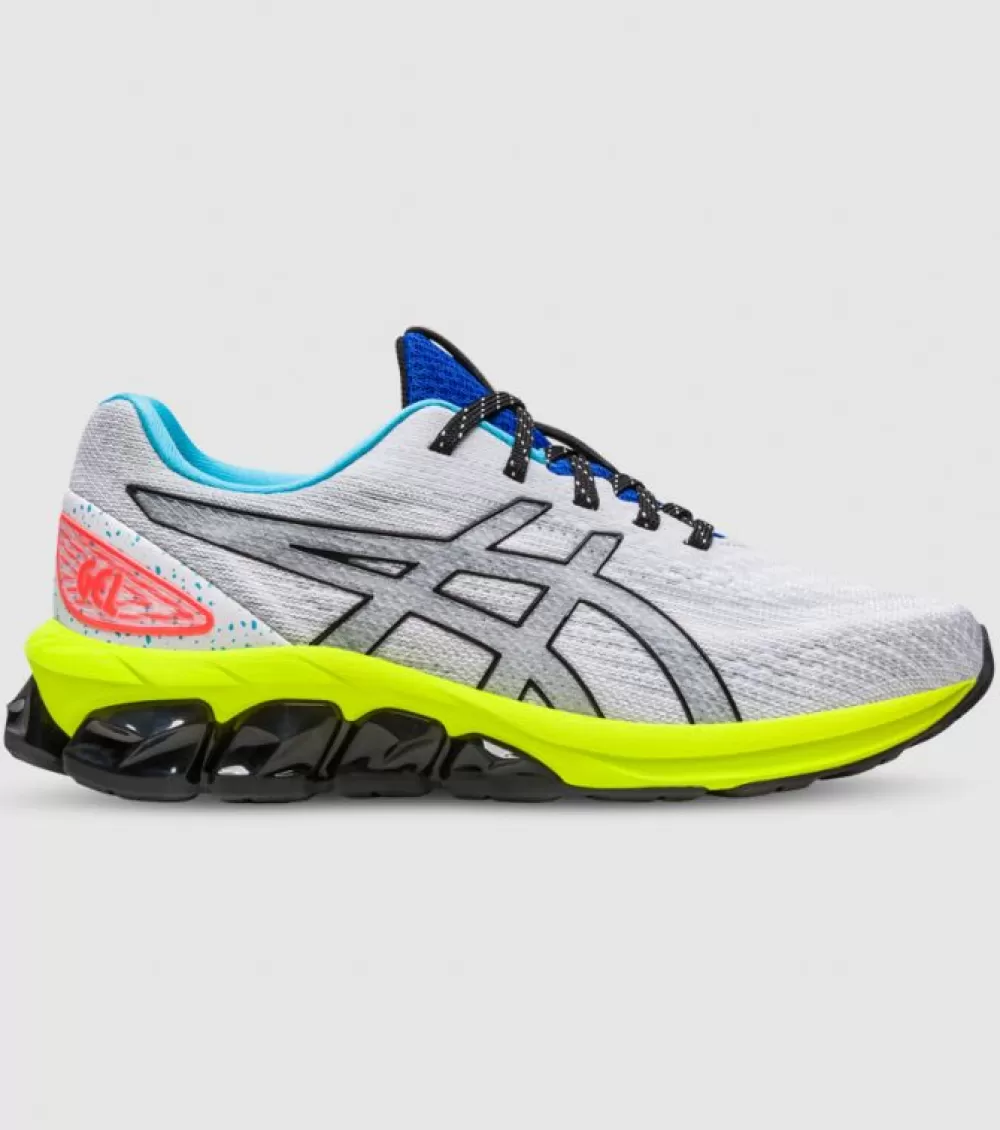 Clearance Asics Gel-Quantum 180 Vii (Gs) Kids Piedmont Grey Safety Yellow