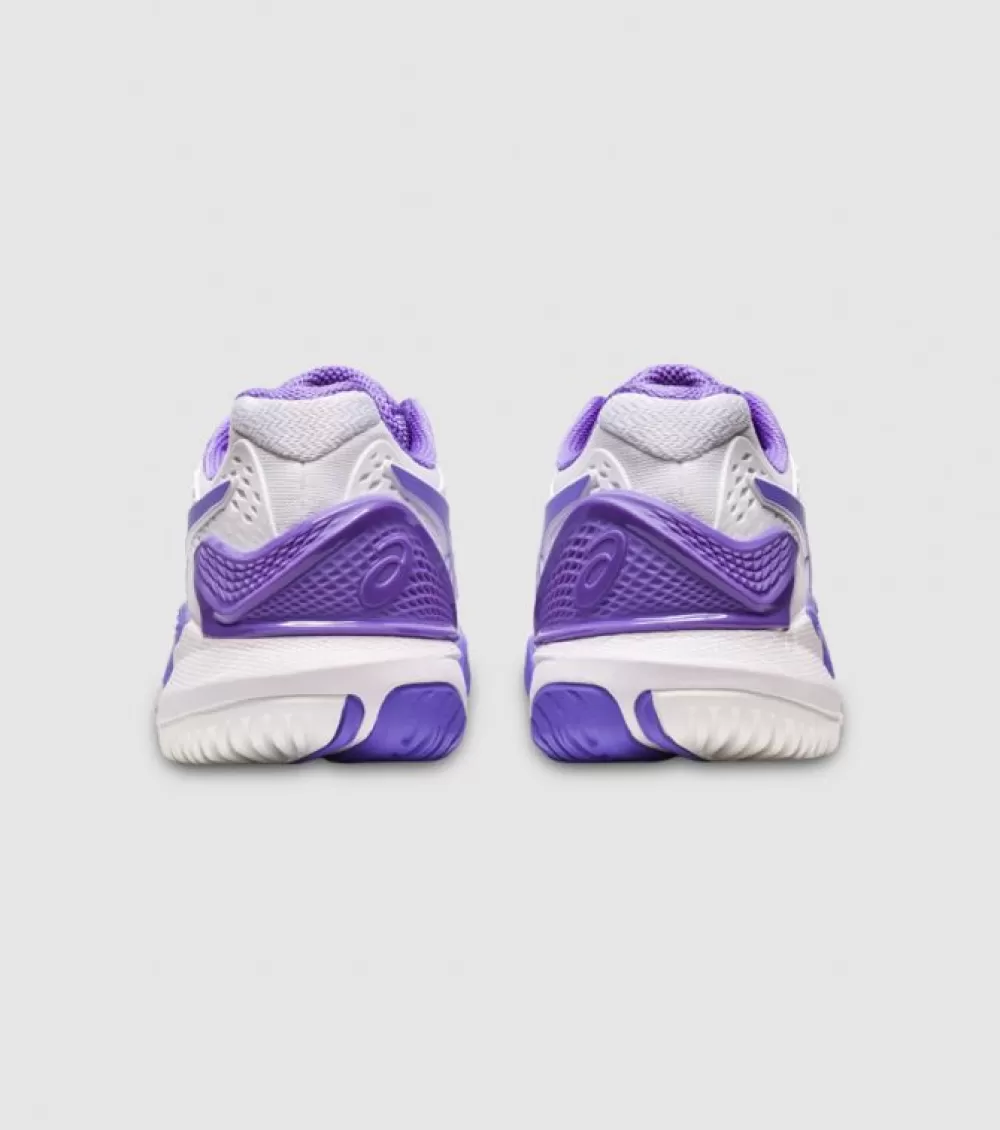 Shop Asics Gel-Resolution 9 Womens Tennis Shoes White Amethyst