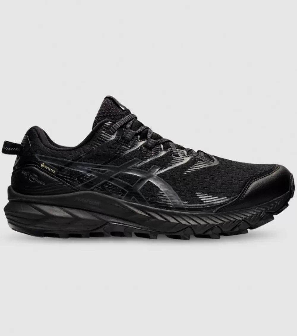 Shop Asics Gel-Trabuco 10 Gore-Tex Mens Black Carrier Grey