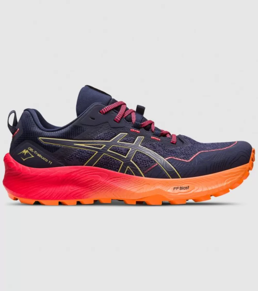 Shop Asics Gel-Trabuco 11 Mens Indigo Blue Olive Oil