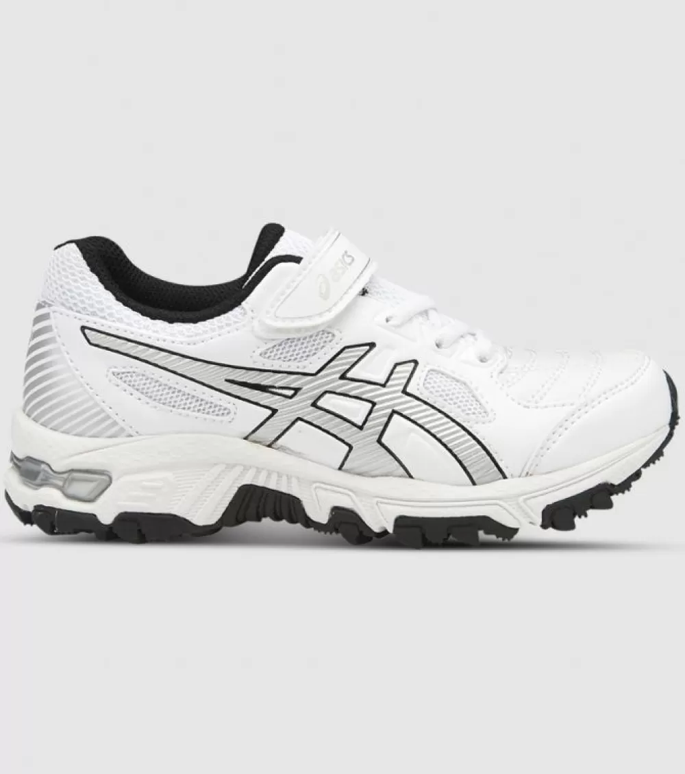 Clearance Asics Gel-Trigger 12 (Ps) Kids White Silver Black